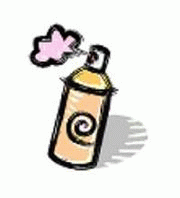イラスト：スプレー缶