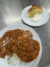 完成した料理