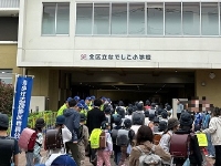 写真：10月　あいさつ運動
