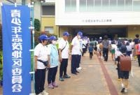 写真：6月11日～19日　あいさつ運動