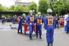 写真：赤羽消防団消防操法大会2