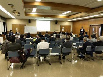 写真:報告会