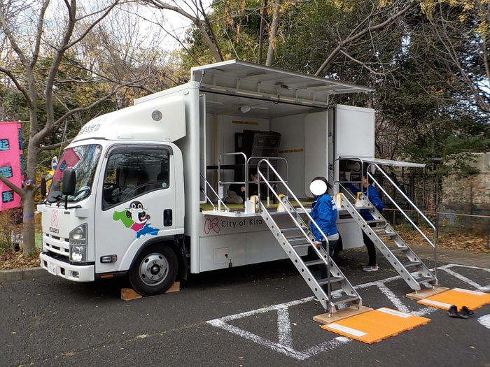 写真 起震車