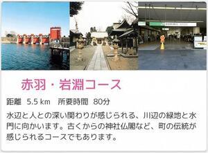 画面：赤羽・岩淵コース