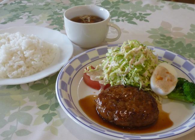 写真：とうふハンバーグセット