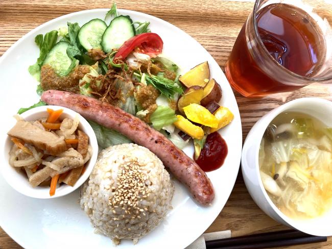 写真：いろむすびcafeメニュー