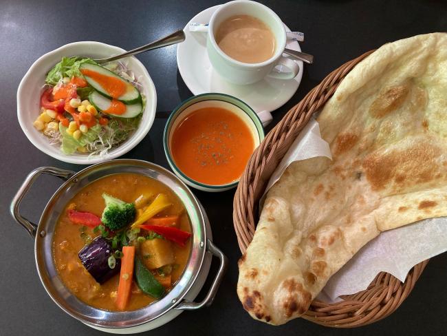 写真：野菜カレーセット