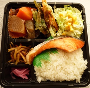 写真：ヘルシー弁当