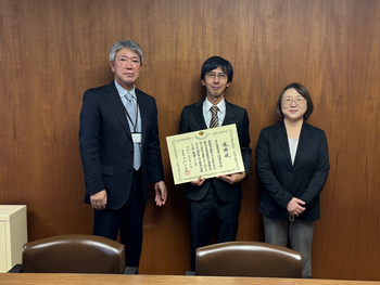 画像：伝達式の様子2