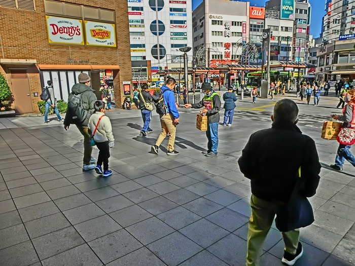 写真：キャンペーン風景