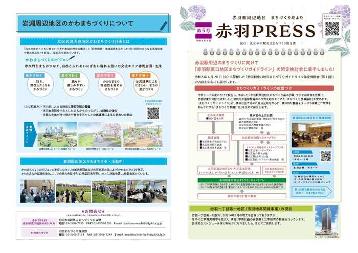 写真：赤羽PRESS最新号　おもて面
