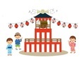 イラスト：適用除外　盆踊り