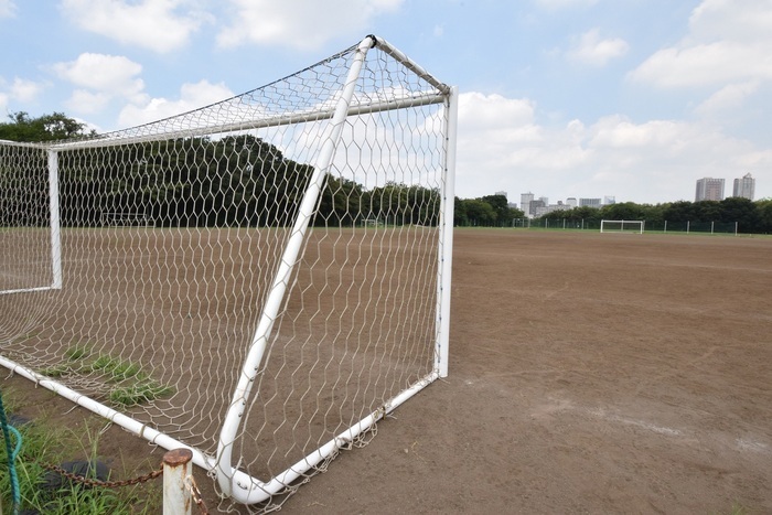 サッカー場の写真