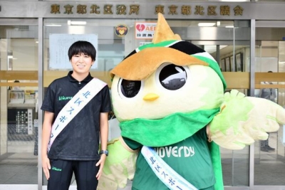 写真:木下桃香選手とリヴェルン