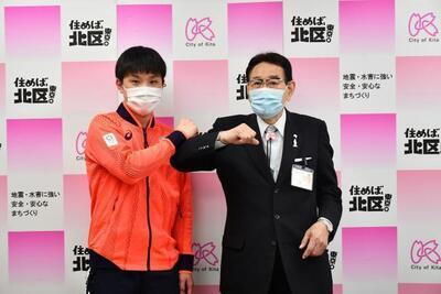 写真：張本智和選手2021-1