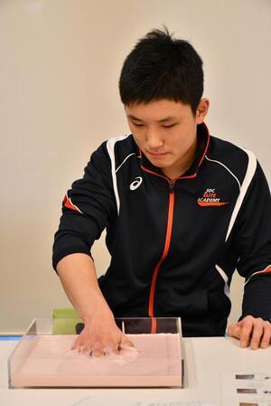写真：張本智和選手2019-2