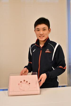 写真：張本智和選手2019-3