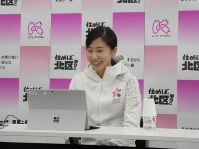写真：山田美諭選手インタビュー1