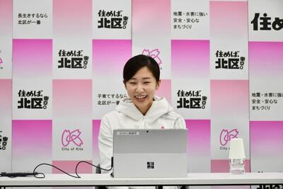 写真：山田美諭選手インタビュー2