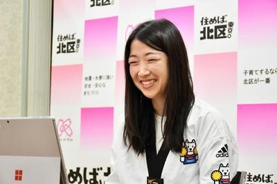 写真：太田渉子選手インタビュー1