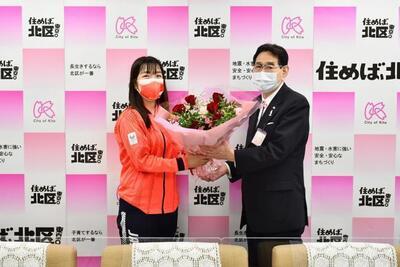 写真：太田渉子選手1