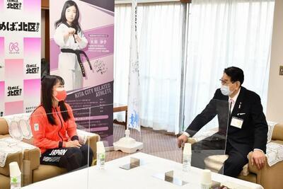 写真：太田渉子選手2