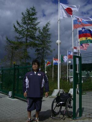 写真：小山選手ポーランド2