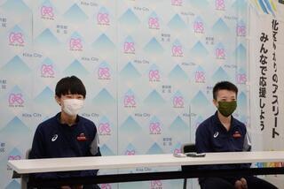 写真：小塩悠菜選手・渡部民人選手1