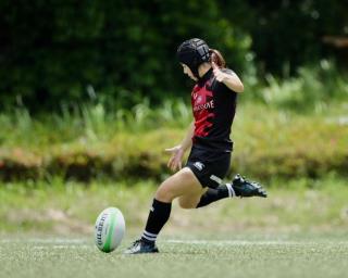 写真：安尾琴乃選手（女子ラグビー）1