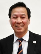 写真：宮﨑　義仁　氏（日本卓球協会強化本部長）