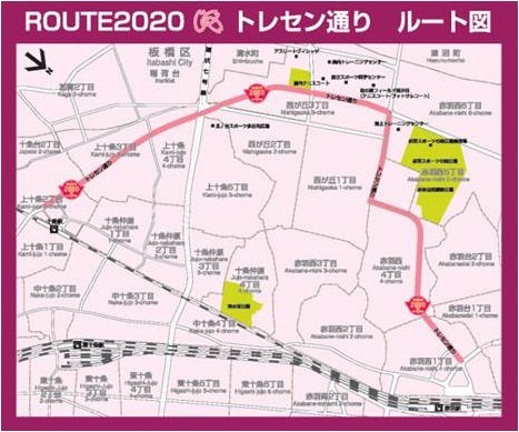 写真：ROUTE2020ルート図