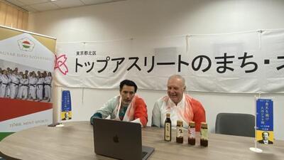 写真:ハンガリー柔道協会 トート会長