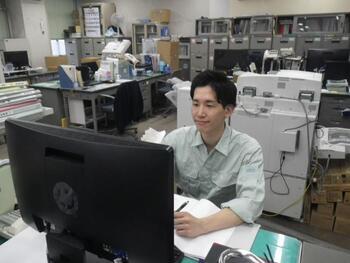 写真:職場