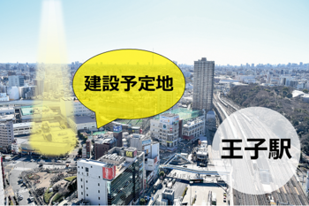 写真：新庁舎建設地