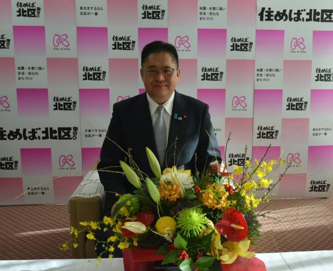 写真：議長の年頭挨拶（令和3年）