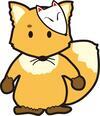 イラスト：認知症支援キャラクター「こんちゃん」