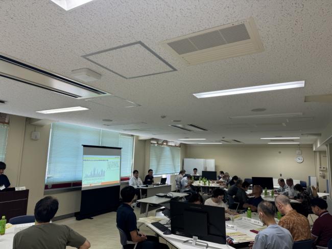 写真:区政モニター会議のプレゼンテーションの様子