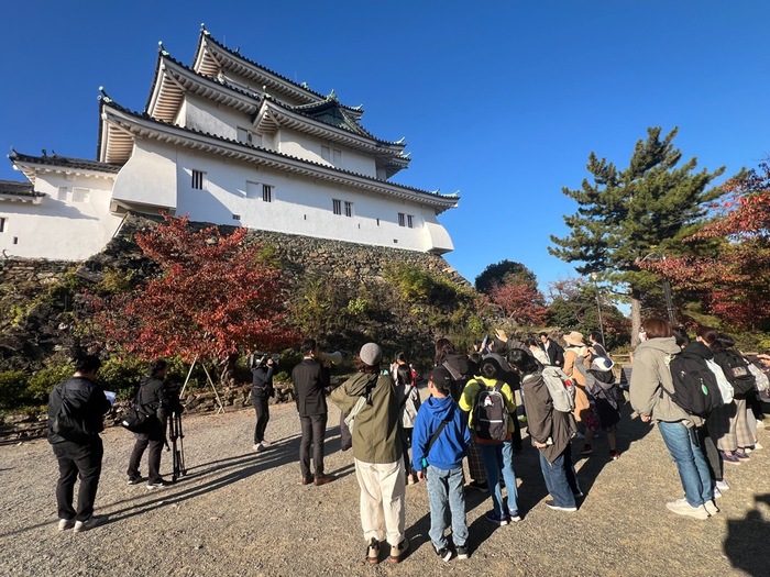 写真：ツアーの様子
