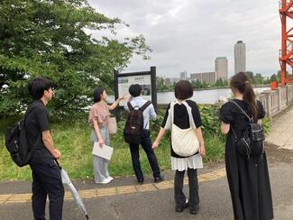 街歩きの様子