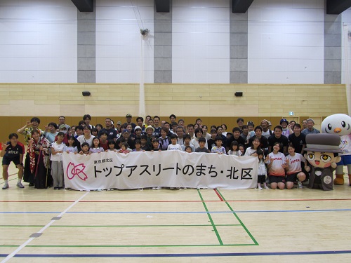 写真：デフリンピック100日前イベント
