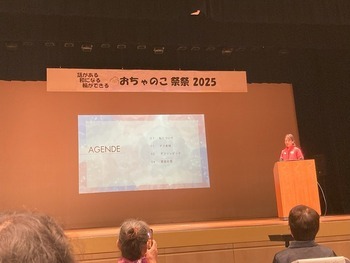 亀澤選手の講演の様子