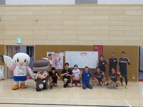 写真：デフ100日前イベント