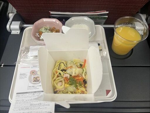 SHS機内食（朝）