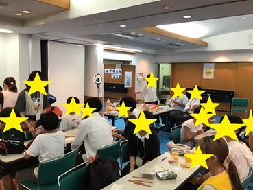 交流会をしています
