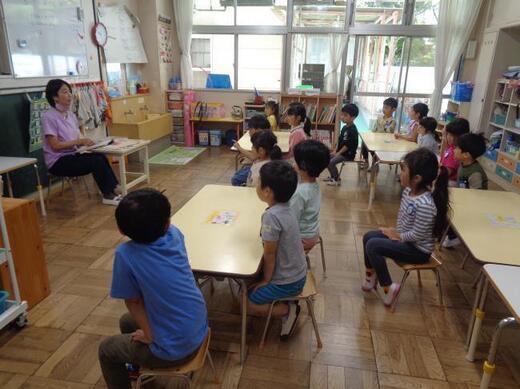 朝の会の様子