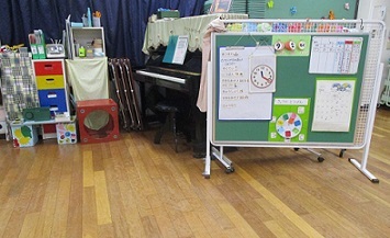 写真:5歳児保育室