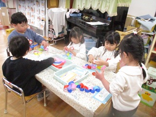 お別れ会準備