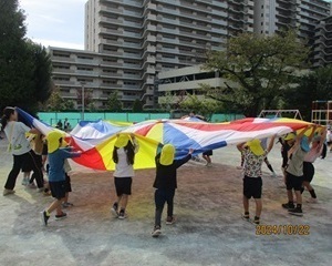 運動会前
