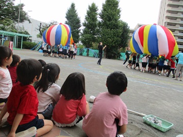 運動会前