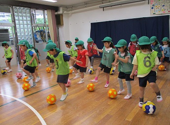 サッカー体験